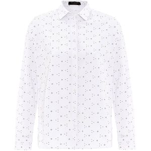 By Diess Collection Blouse  zwart / wit