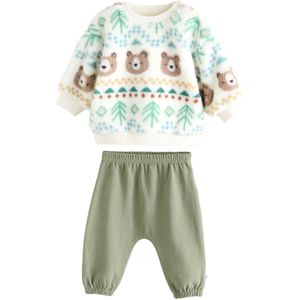 Next Set  blauw / groen / olijfgroen / wit