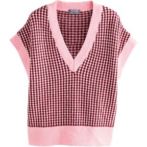 Next Trui  rosa / bourgogne