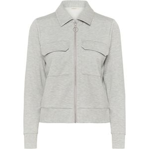 InWear Sweatvest 'IWBeca'  grijs gemêleerd