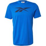 Reebok Functioneel shirt 'Jimmy Vector'  blauw / zwart