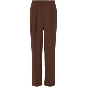 LeGer by Lena Gercke Bandplooibroek 'Kora'  bruin