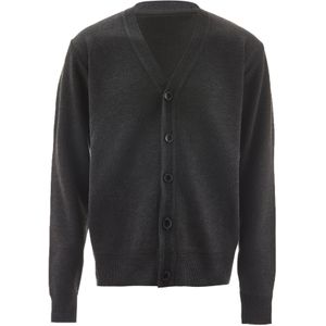 NOWLES Gebreid vest  donkergrijs