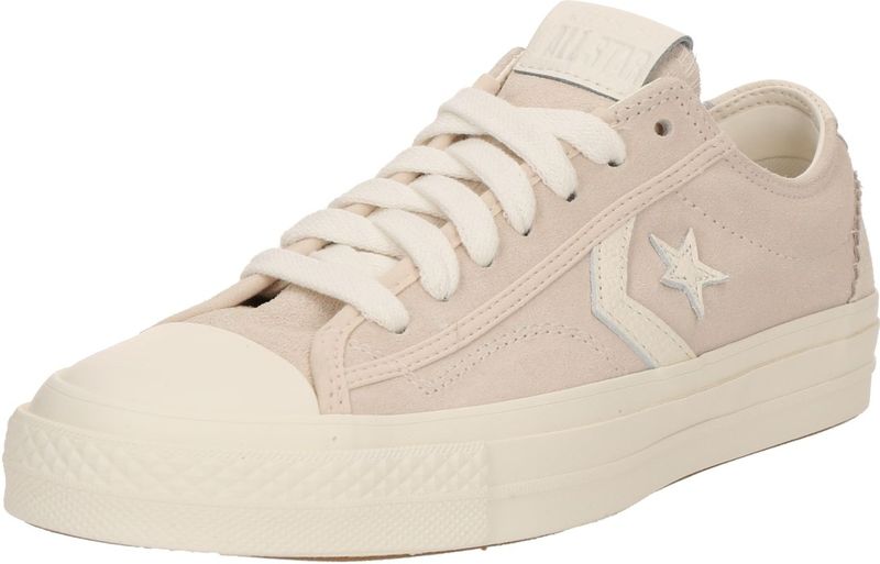 Converse Star Player 76 Suede voor Vrouwen in Light Dune/Egret/Vintage White, Maat EU 44