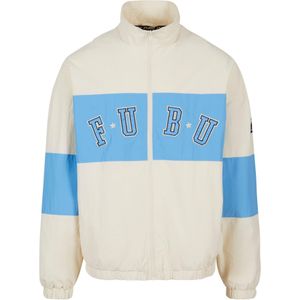FUBU Tussenjas  crème / azuur / zwart / wit