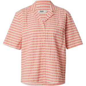 Brava Fabrics Blouse 'Aloha'  koraal / offwhite