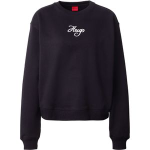 HUGO - Deroxina_6 - Sweatshirt - Zwart / Wit - Losse Pasvorm