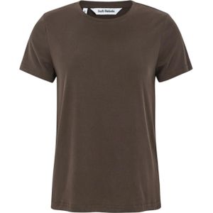 Soft Rebels Shirt 'Ella'  donkerbruin