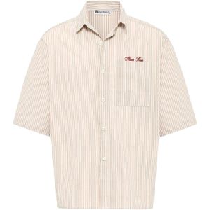 Dandalo Overhemd  beige / rood / wit