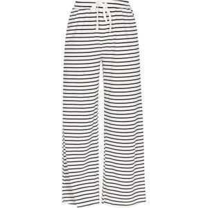 SANIKA Broek 'Fashion Look'  zwart / wit