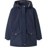 NAME IT - Parka Jas - Waterdicht - Kinderen - Lange Mouwen - Afneembare Capuchon