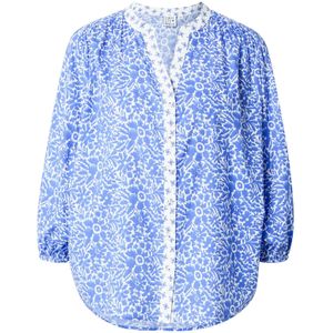 Emily Van Den Bergh Blouse  blauw / wit