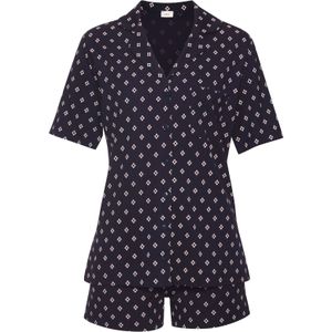 s.Oliver Korte pyjama  marine / lichtblauw / pastelroze