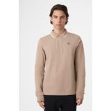 FILA - Biella - Poloshirt - Lichtbruin/Wit