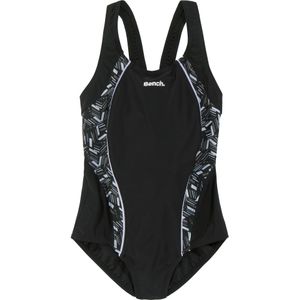 Look - Badpak - Zwart Gedessineerd - Recycling-Polyamide