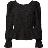 Pcmolly - Peplum Blouse - Polyester - Lange Mouwen - Regular Fit