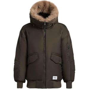 khujo Winterjas 'Cela'  donkergroen