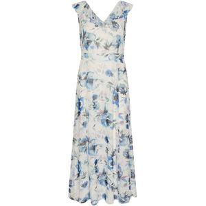 Kaffe Jurk 'KAElsa'  blauw / rosa / wit