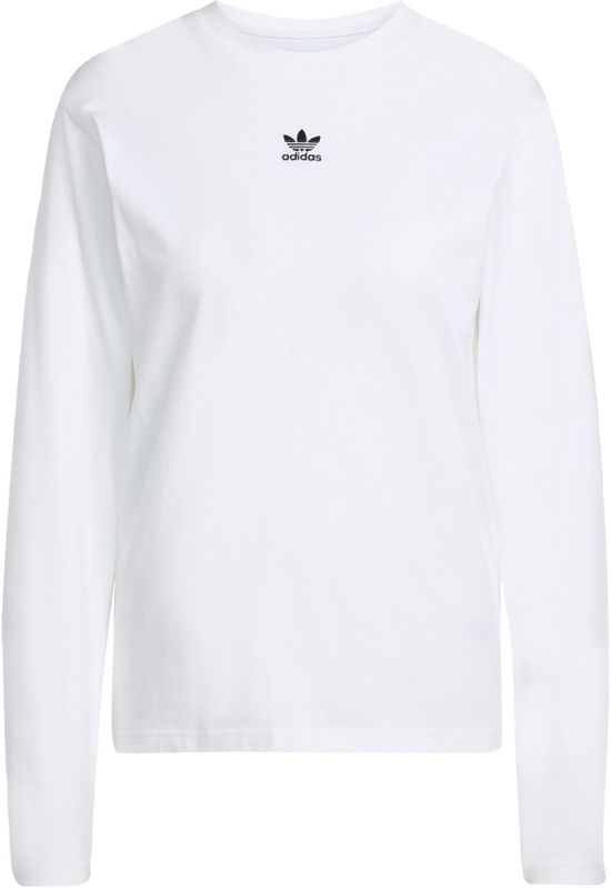 ADIDAS ORIGINALS - Essentials - Shirt - Zwart/Wit - Lange Mouwen