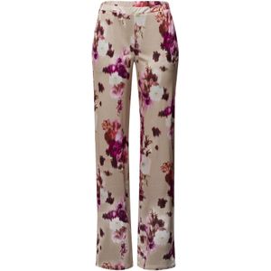 Hanro Pyjamabroek 'Olivia'  beige / bessen