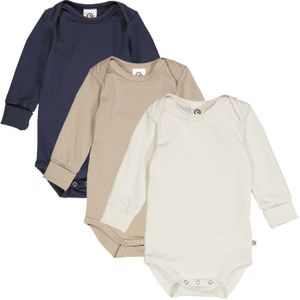 Müsli by GREEN COTTON - Rompertje - Beige - Effen