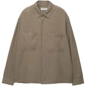 Pull&Bear Overhemd  aardetinten