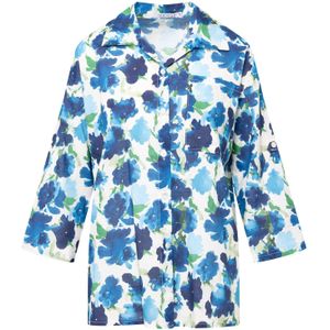 Quiosque Blouse  navy / lichtblauw / groen / wit