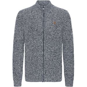 !Solid Gebreid vest 'Ricard'  indigo