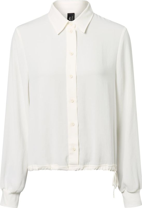 Marc Cain - Blouse - Ecru - Klassieke Blouse - Lange Mouw