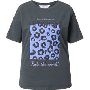 Studio Untold Shirt  indigo / antraciet