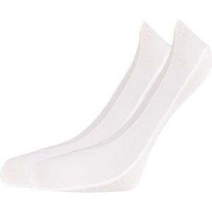 JOOP! - Damessokken - Ribboord - Nauwsluitend Model - Materiaalmix met Stretch