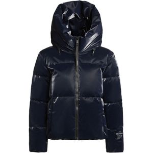 khujo Winterjas 'Audrey Shiny'  nachtblauw