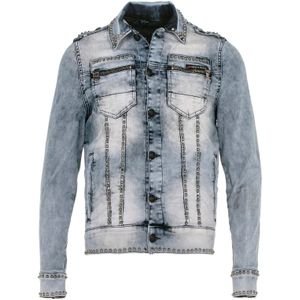 CIPO & BAXX Tussenjas 'CAIN'  blauw denim