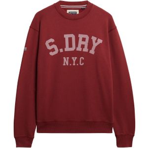 Superdry Sweatshirt 'Athletic Essentials'  mauve / bordeaux