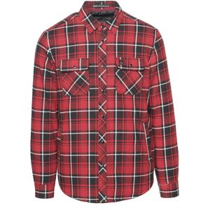 KOROSHI Overhemd  rood / zwart / wit