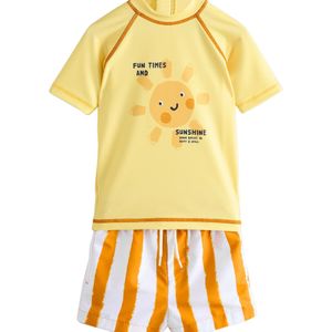 Next Set  lichtgeel / mandarijn / zwart / wit