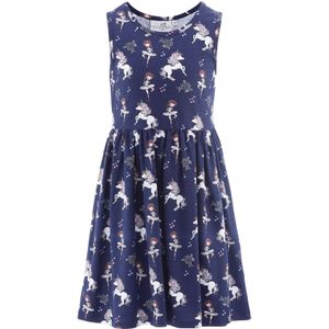 happy girls Jurk  ecru / navy