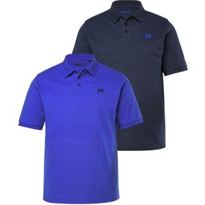 Men Plus Shirt  marine / kobaltblauw