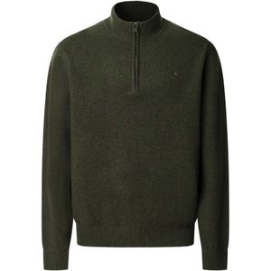Hackett - Lambswool - Trui - Halve Rits
