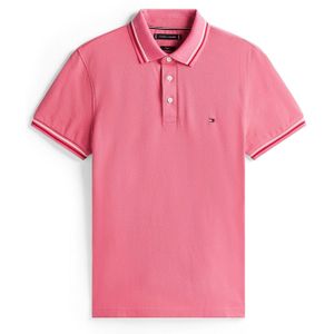Tommy Hilfiger - Poloshirt - Effen - Regular Fit - Katoenmix