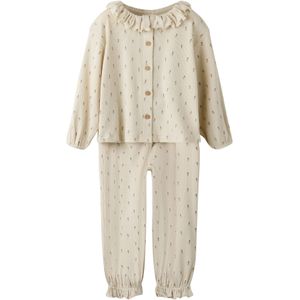 Print - Pyjamaset - Jersey - Lange Mouwen - All-over Print - Verstelbare Taille