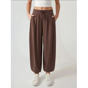 Hiccup Bandplooibroek  bruin