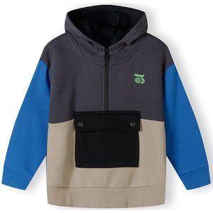 MINOTI Sweatshirt  blauw / greige / donkergrijs / zwart