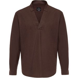 Antioch Overhemd  donkerbruin