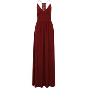 Vero Moda Tall Jurk 'VMGRACE'  donkerrood