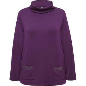 Ulla Popken Sweatshirt  lila