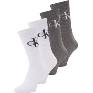 Calvin Klein Underwear Sokken  grijs gemêleerd / zwart / wit