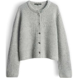 Gebreid jack met ronde hals, model 'TIAH'