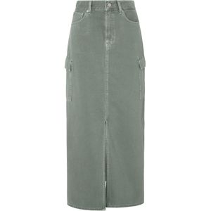 PJL - PL901143 - Lange Rok - Zwart - 100% Katoen