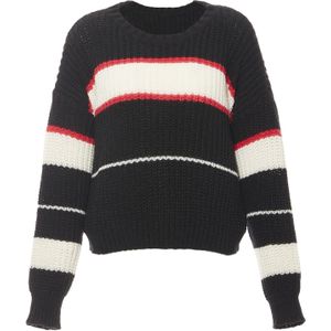 Libbi Trui  rood / zwart / wit